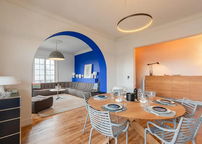 Misva Keyweek Architect-designed Flat In With Garden * 比亚里茨