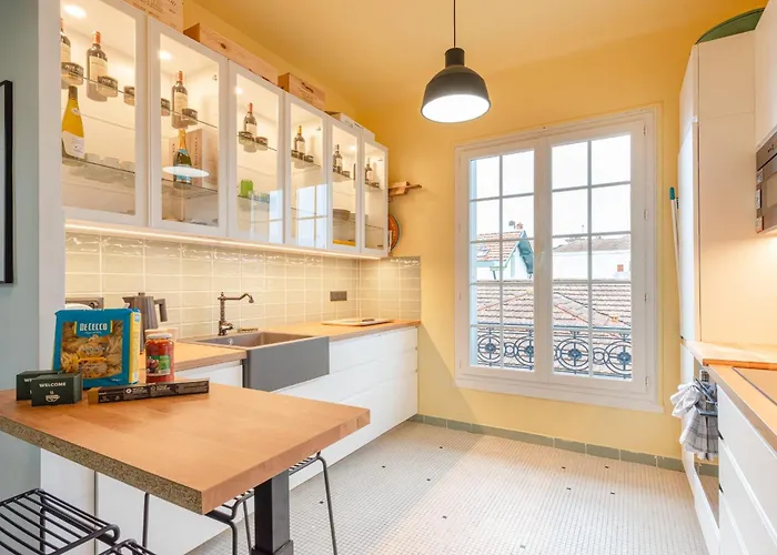 Misva Keyweek Architect-designed Flat In With Garden 公寓 比亚里茨