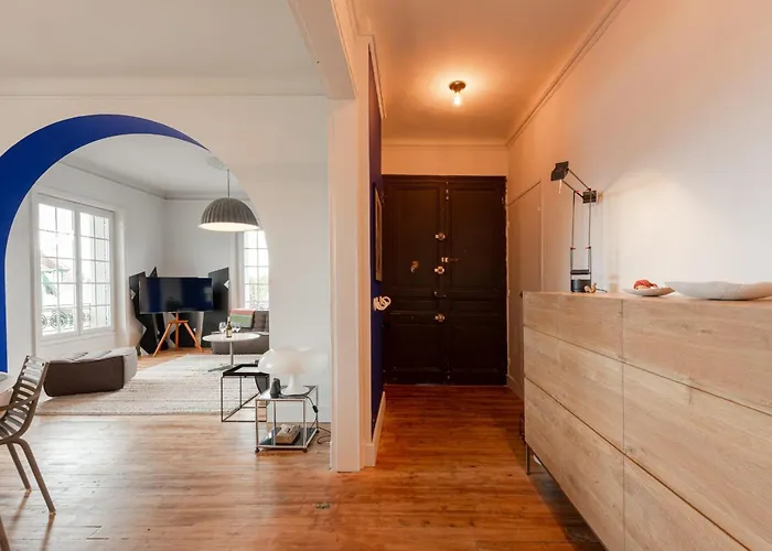 Apartment Misva Keyweek Architect-designed Flat In With Garden Biarritz